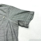 ウールリッチ 古着 半袖シャツ ワークシャツ グレー XXL