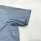 ディッキーズ Dickies 半袖シャツ ワークシャツ スカイブルー 無地 メンズ3XL