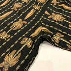 ピューリタン Puritan 半袖シャツ アロハシャツ ブラック 黒 総柄 メンズ3XL