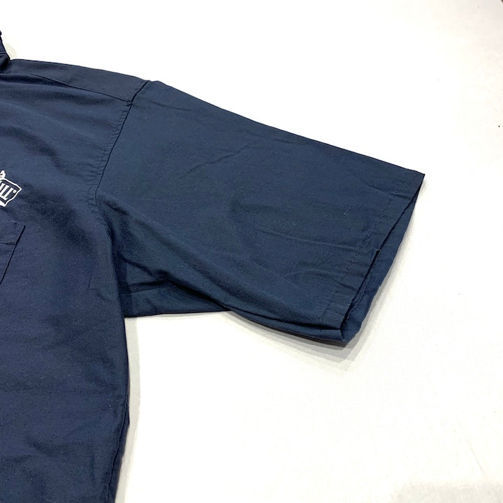 レッドキャップ Red Kap 半袖シャツ ターキーヒル ネイビー メンズXXL