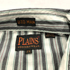 プレインズ PLAINS 半袖シャツ ストライプ ウエスタン メンズXXL