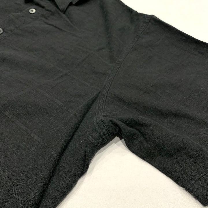 CHERESKIN 半袖シャツ ブラック 黒 オーバーサイズ メンズXXL相当