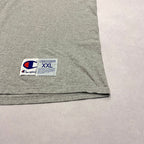 チャンピオン Champion ノースリーブ 刺繍ロゴ グレー メンズXXL