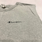 チャンピオン Champion ノースリーブ 刺繍ロゴ グレー メンズXXL