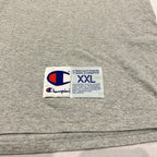 チャンピオン Champion ノースリーブ 刺繍ロゴ グレー メンズXXL