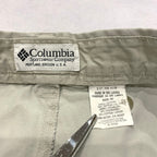 コロンビア Columbia ハーフパンツ カーゴショーツ ライトグレー メンズXL