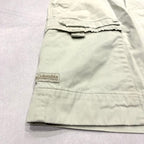 コロンビア Columbia ハーフパンツ カーゴショーツ ライトグレー メンズXL