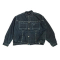 ブルックリン Brooklyn デニムジャケット オーバーサイズ メンズ2XL