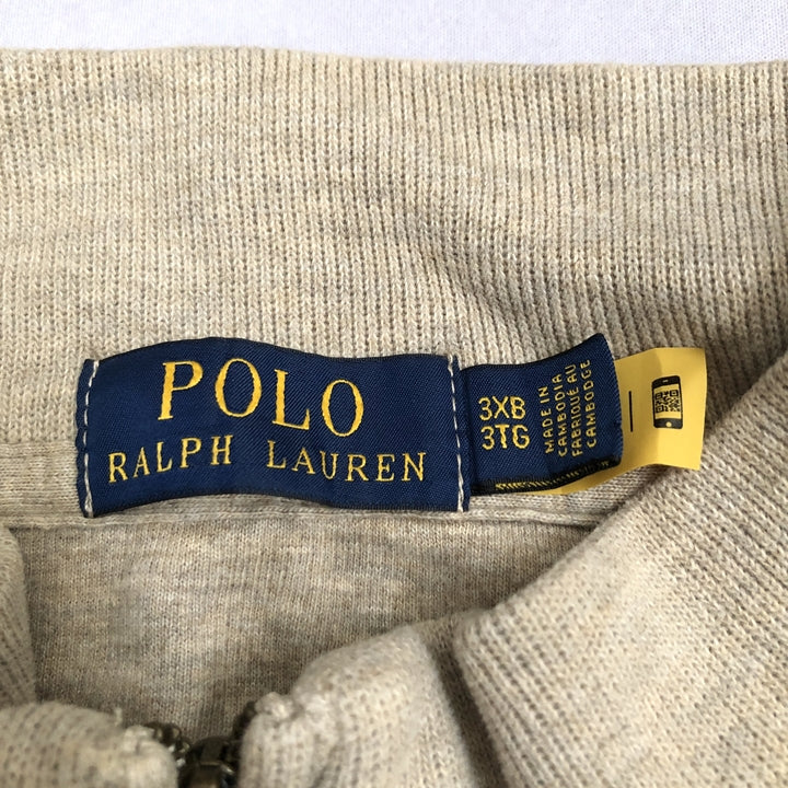ポロラルフローレン Polo Ralph Lauren ニット ハーフジップ メンズ3XL