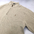 ポロラルフローレン Polo Ralph Lauren ニット ハーフジップ メンズ3XL