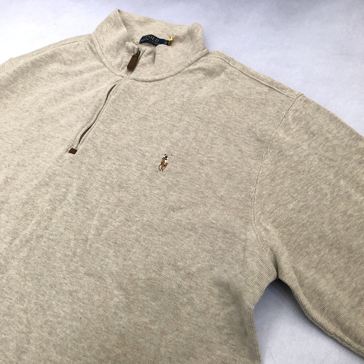 ポロラルフローレン Polo Ralph Lauren ニット ハーフジップ メンズ3XL
