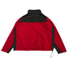 エディーバウアー Eddie Bauer フリース レッド オーバーサイズ メンズ3XL相当