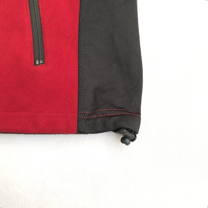 エディーバウアー Eddie Bauer フリース レッド オーバーサイズ メンズ3XL相当