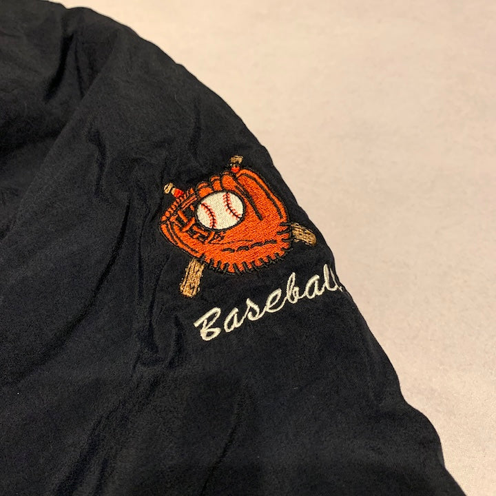 ヴィンテージスタイル ブルゾン ナイロン 中綿 モアヘッド・パンサーズ メンズ3XL
