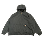 カーハート Carhartt フルジップパーカー 裏キルティング メンズ4XL