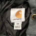 カーハート Carhartt フルジップパーカー 裏キルティング メンズ4XL