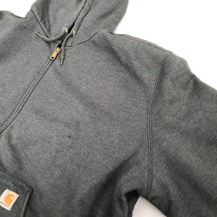 カーハート Carhartt フルジップパーカー 裏キルティング メンズ4XL