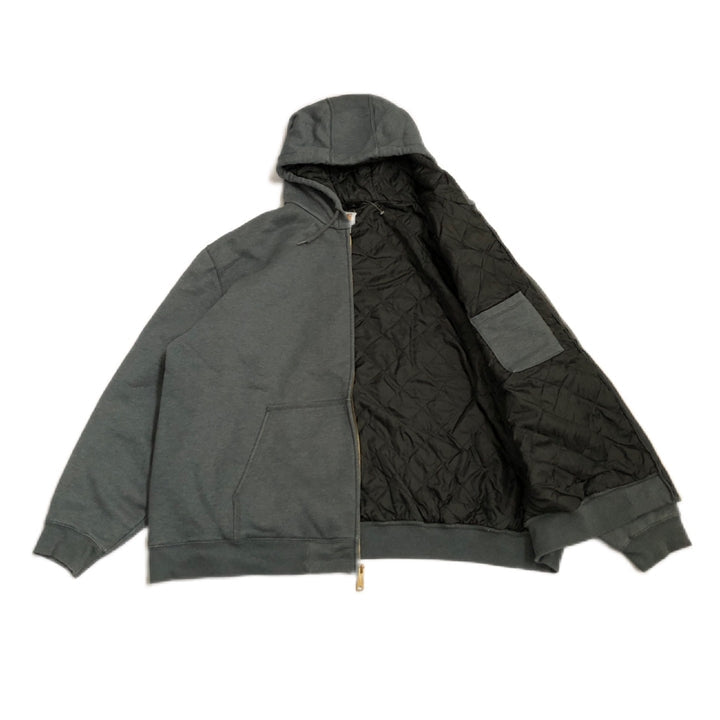 カーハート Carhartt フルジップパーカー 裏キルティング メンズ4XL