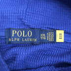 ポロラルフローレン Polo Ralph Lauren パーカー サーマル ブルー メンズ2XL