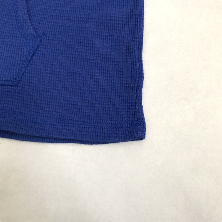 ポロラルフローレン Polo Ralph Lauren パーカー サーマル ブルー メンズ2XL