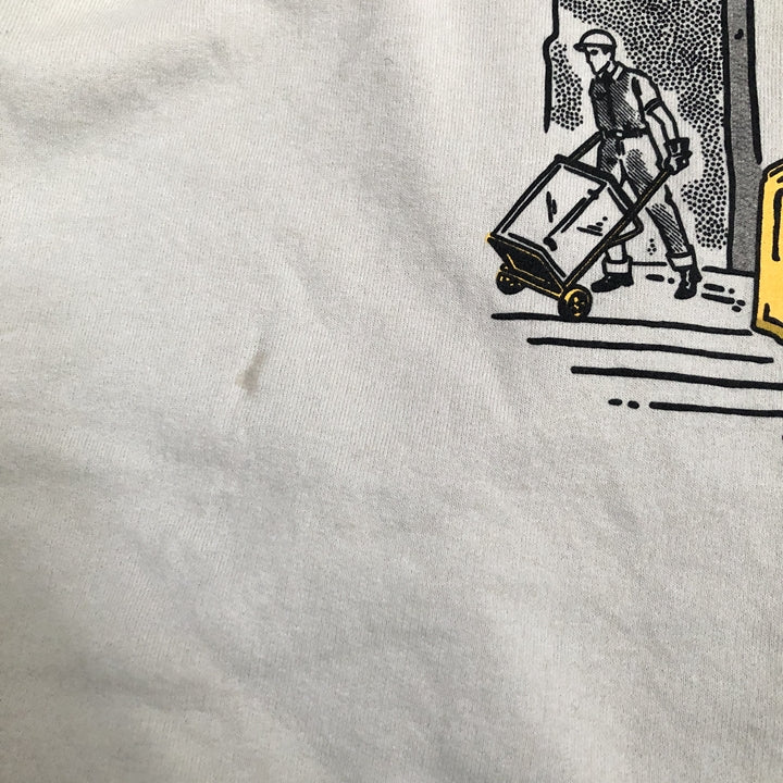 チャンピオン Champion パーカー アプリコット イラスト メンズ2XL