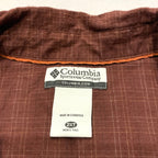 コロンビア Columbia 長袖シャツ チェック オーバーサイズ メンズXXL