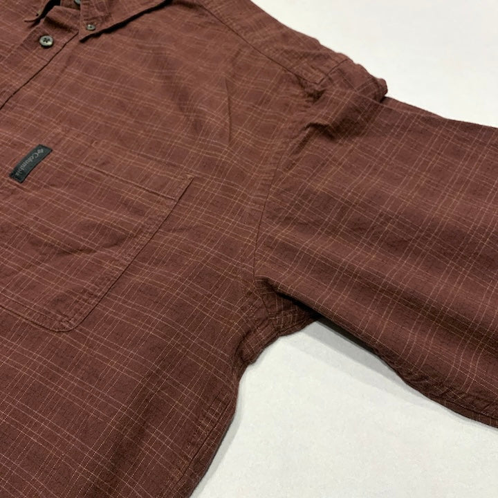 コロンビア Columbia 長袖シャツ チェック オーバーサイズ メンズXXL