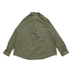 エディーバウアー 古着 長袖シャツ チェック グリーン XXL