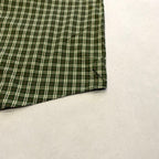 エディーバウアー 古着 長袖シャツ チェック グリーン XXL