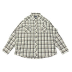 ラングラー Wrangler 長袖シャツ ウエスタンシャツ チェック メンズ3XL