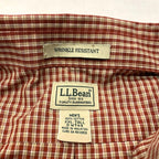 エルエルビーン L.L.Bean 長袖シャツ チェック リンクルレジスタント メンズXXL