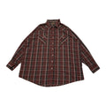 プレインズ PLAINS 長袖シャツ ウエスタンシャツ チェック メンズ3XL