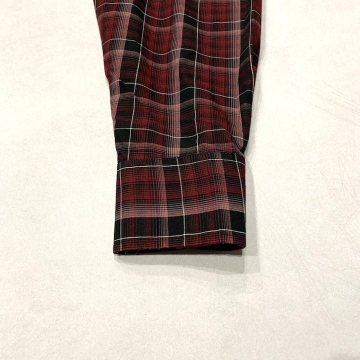 プレインズ PLAINS 長袖シャツ ウエスタンシャツ チェック メンズ3XL