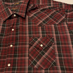 プレインズ PLAINS 長袖シャツ ウエスタンシャツ チェック メンズ3XL