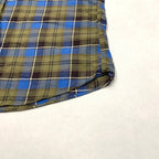 エディーバウアー Eddie Bauer 長袖シャツ チェック ブルー メンズXXL
