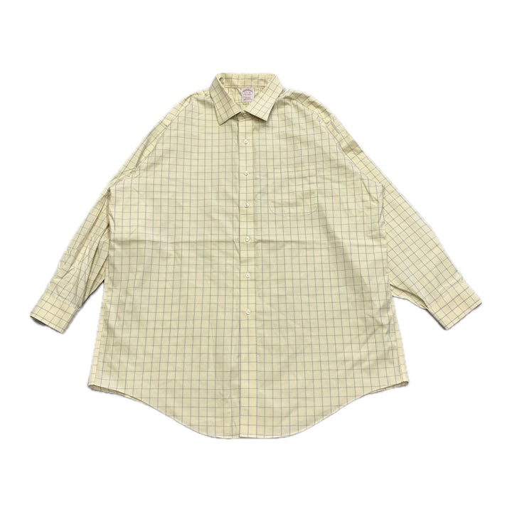 ブルックスブラザーズ 古着 長袖シャツ イエロー XXL