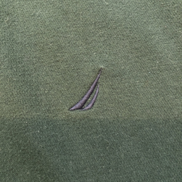 ノーティカ NAUTICA スウェット ハーフジップ グリーン メンズ2XL