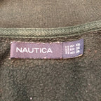 ノーティカ NAUTICA スウェット ハーフジップ グリーン メンズ2XL