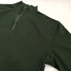 ノーティカ NAUTICA スウェット ハーフジップ グリーン メンズ2XL
