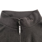 ザノースフェイス THE NORTH FACE スウェット ハーフジップ 黒 メンズ2XL