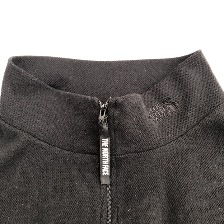 ザノースフェイス THE NORTH FACE スウェット ハーフジップ 黒 メンズ2XL