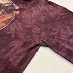 ザマウンテン THE MOUNTAIN ロンT 長袖 アニマル パープル メンズ2XL
