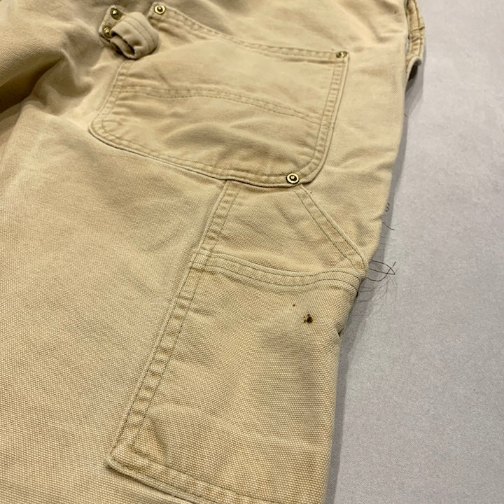 カーハート Carhartt オーバーオール ダブルニー ボタンフライ メンズ3XL