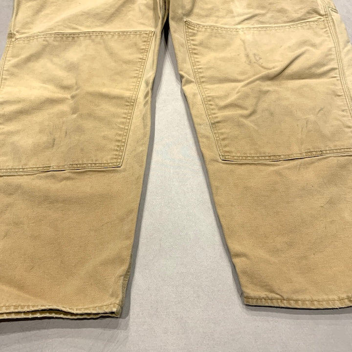 カーハート Carhartt オーバーオール ダブルニー ボタンフライ メンズ3XL