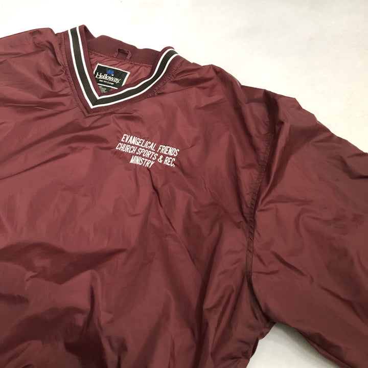 ホロウェイ Holloway ナイロンプルオーバー ワイン メンズ2XL
