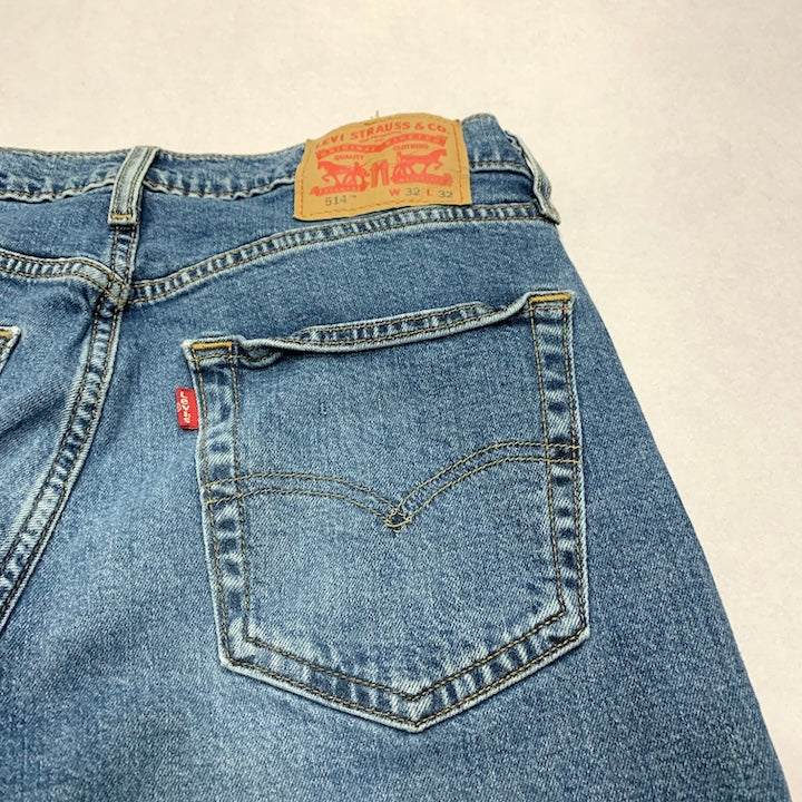 リーバイス Levi's 514 デニム スカイブルー W32 L32 メンズ