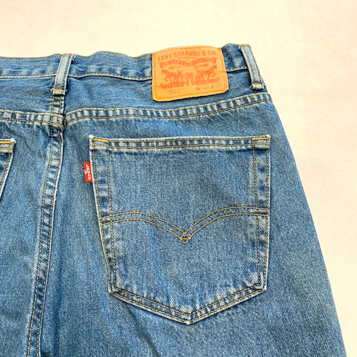 リーバイス Levi's 504 デニム ブルー W36 L30 メンズ