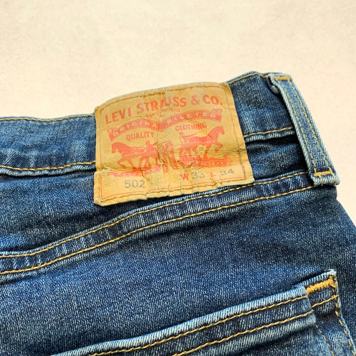 リーバイス Levi's 502 デニム ブルー W33 L34 メンズ