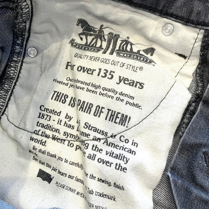 リーバイス Levi's 511 デニム グレー W30 L32 メンズ