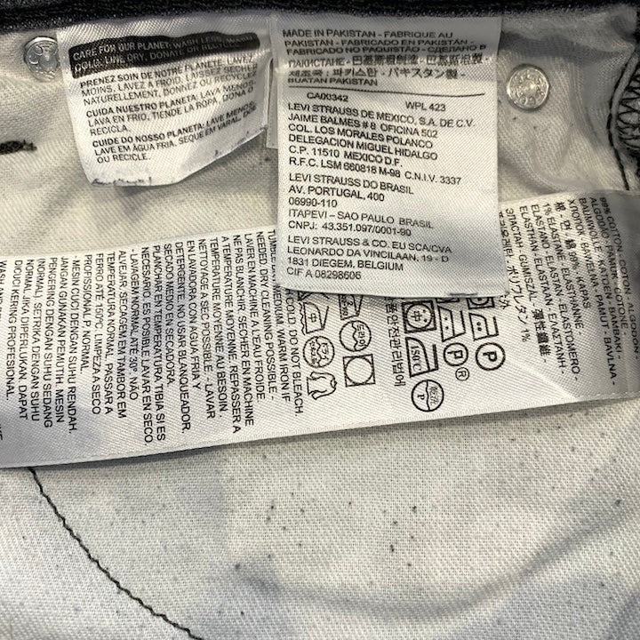 リーバイス Levi's 511 デニム グレー W30 L32 メンズ